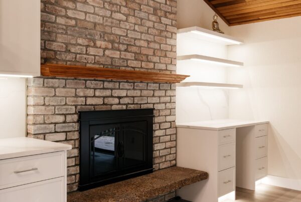 fireplace remodel